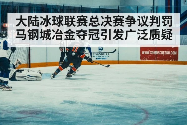 大陆冰球联赛总决赛争议判罚马钢城冶金夺冠引发广泛质疑